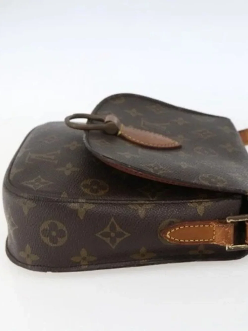 LOUIS VUITTON Monogram Saint Cloud MM Shoulder Bag M51243 LV Auth 169871 - Picture 4 of 16